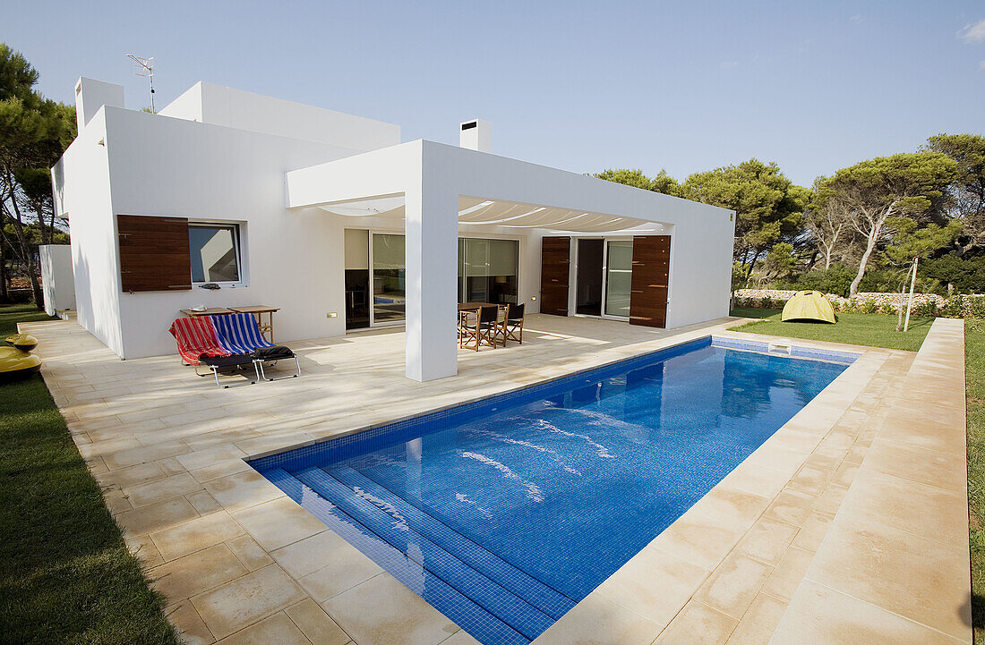 Private house in Cala Morell. Minorca, Balearic Islands, Spain