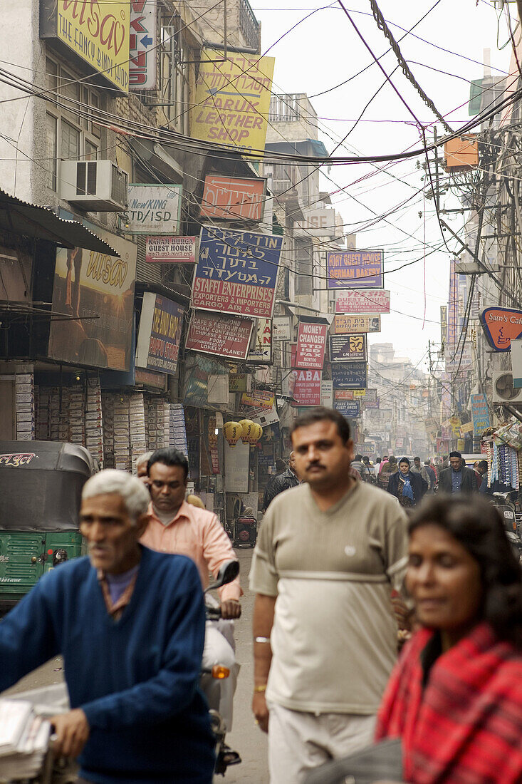 India. Delhi. Main Bazar