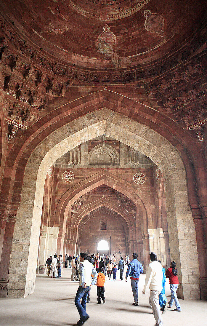 Purana Qila, Qila-I Kuhna mosque (1550), Delhi, India