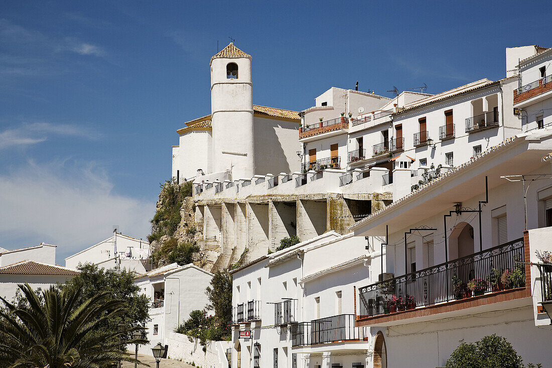 Zahara de la Sierra. Pueblos Blancos (white towns), Cadiz province, Andalucia, Spain