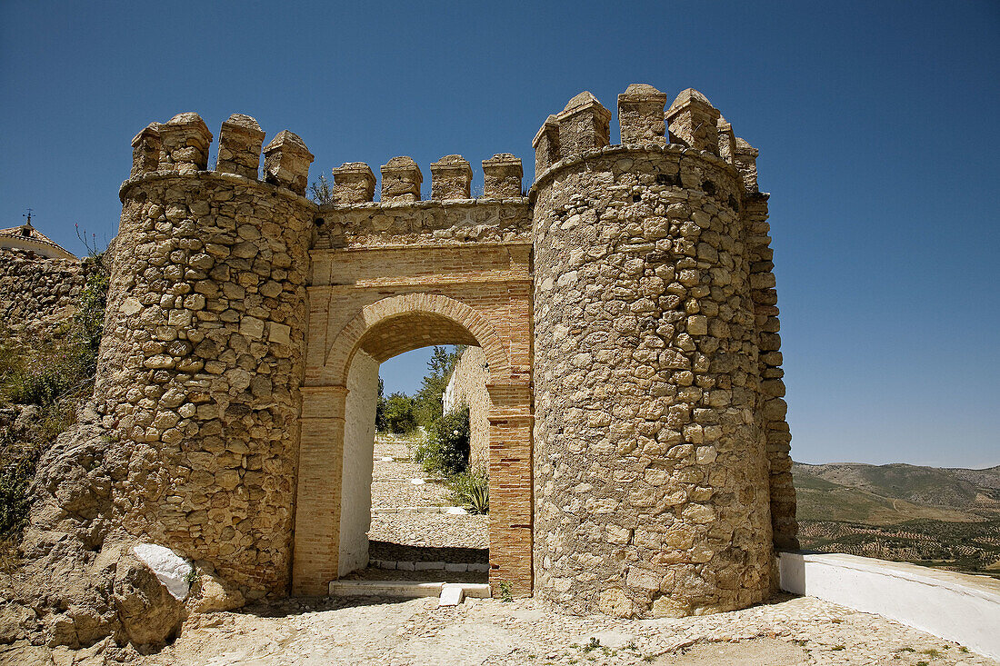 Castle, Carcabuey. Cordoba province, Andalucia, Spain