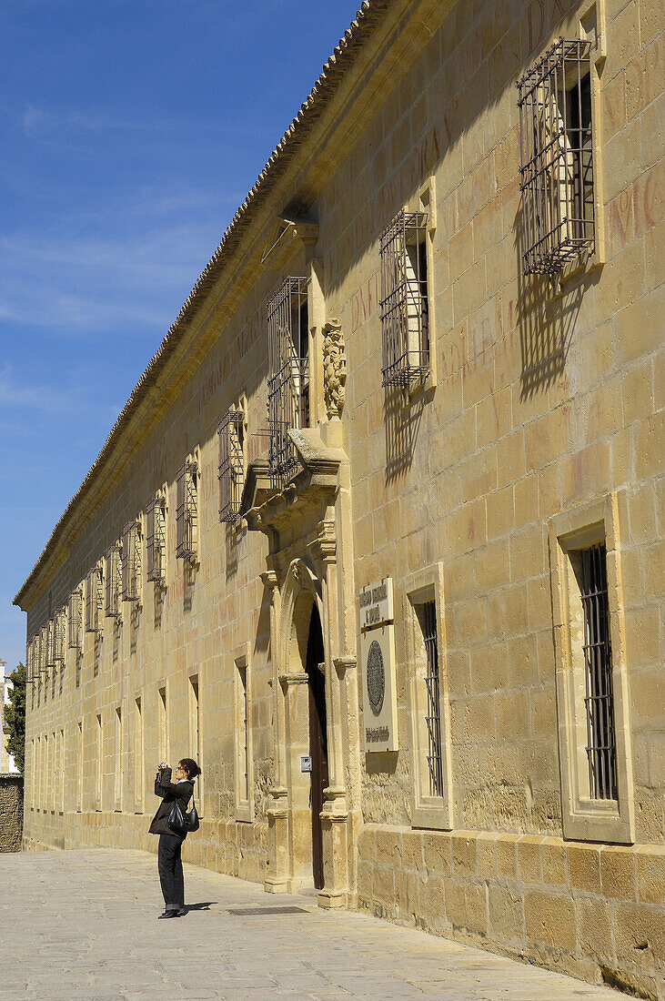 Seminario de San Felipe Neri at Santa Marías square  Baeza  Jaén province  Andalusia  Spain