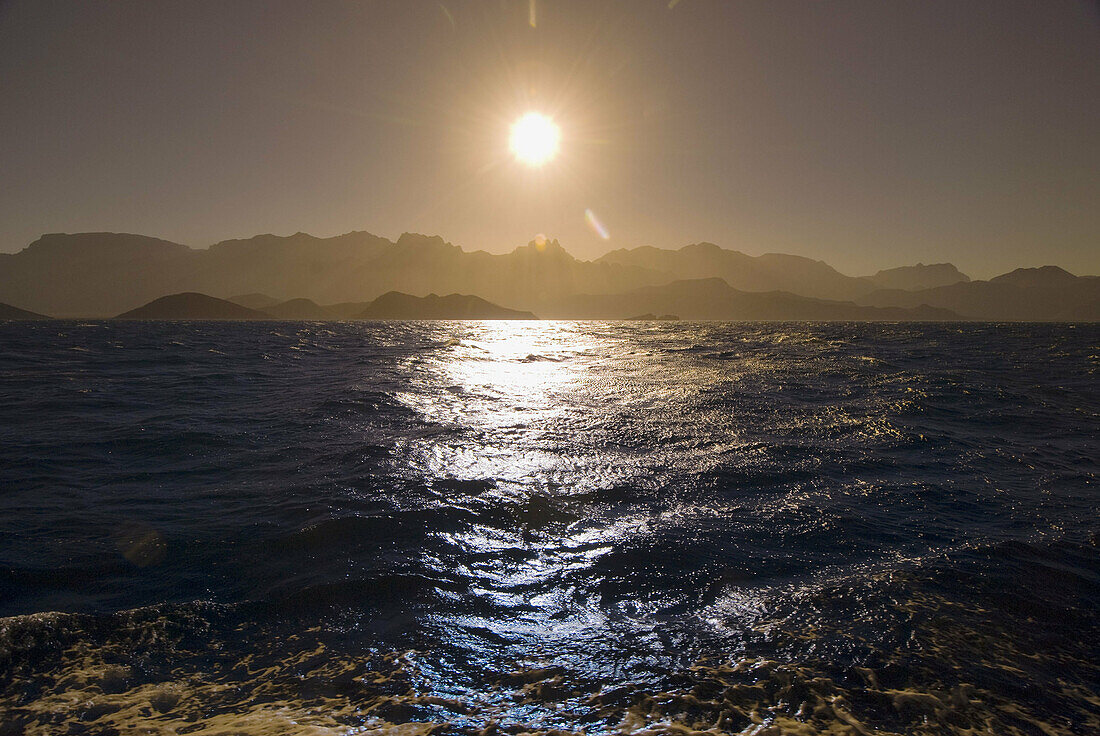 The Baja California coastline between Loreto and Puerto Escondido, Sea of Cortes, Mexico