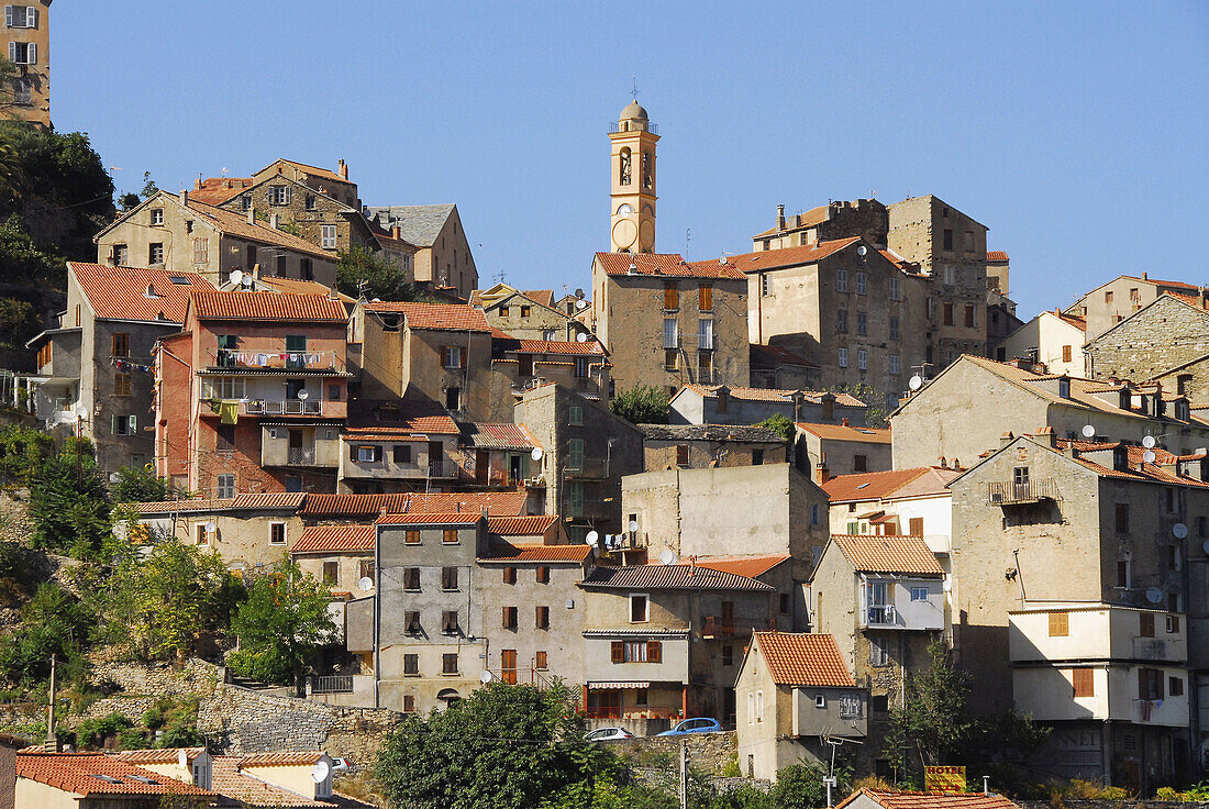 Corte. Haute-Corse, Corsica, France