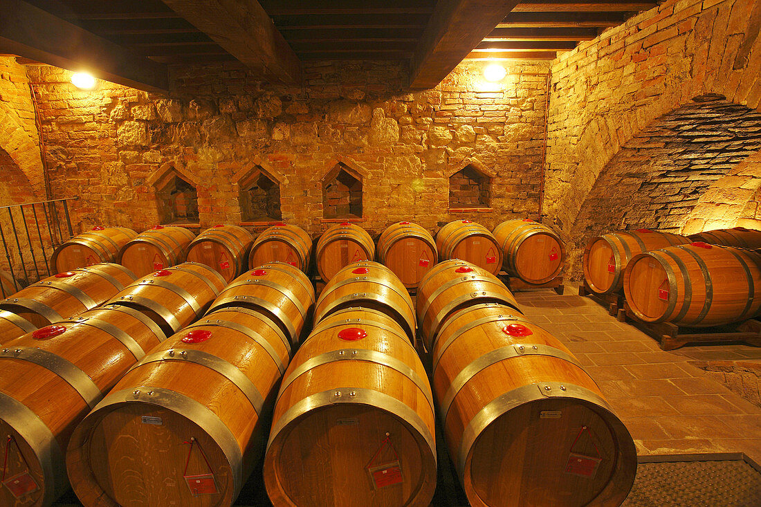 Wine Cellar, Montepulciano, Tuscany, Italy