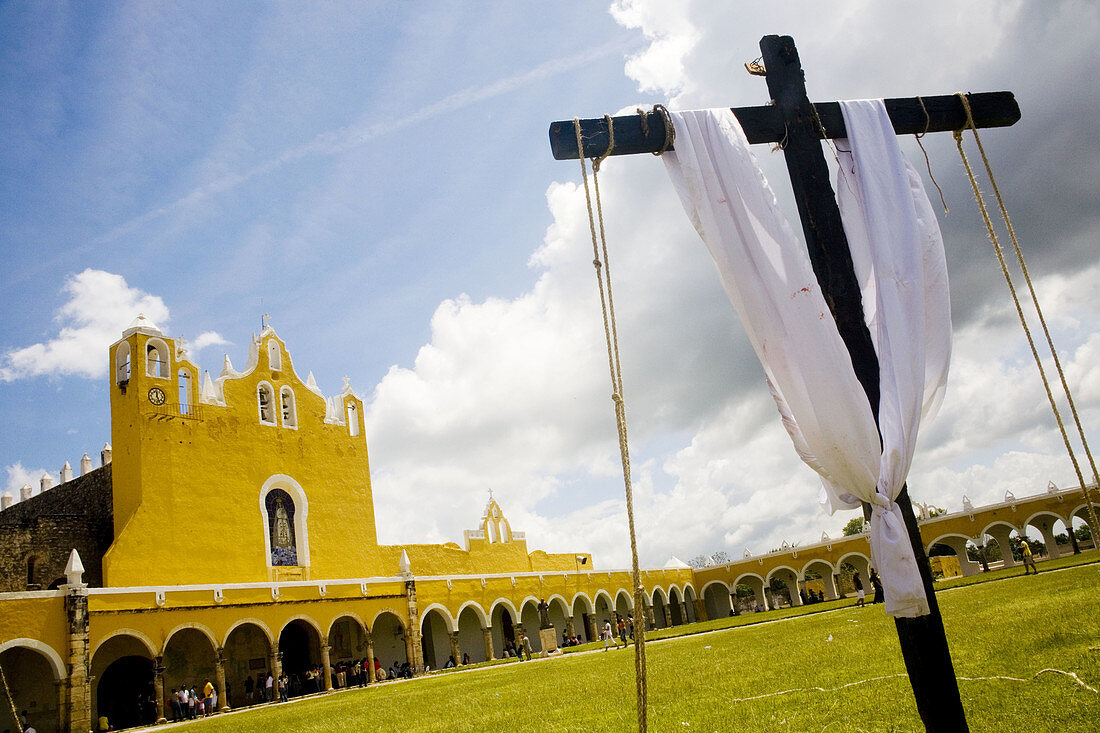 Monastery of St. Antony of Padua, Izamal. Yucatan, Mexico