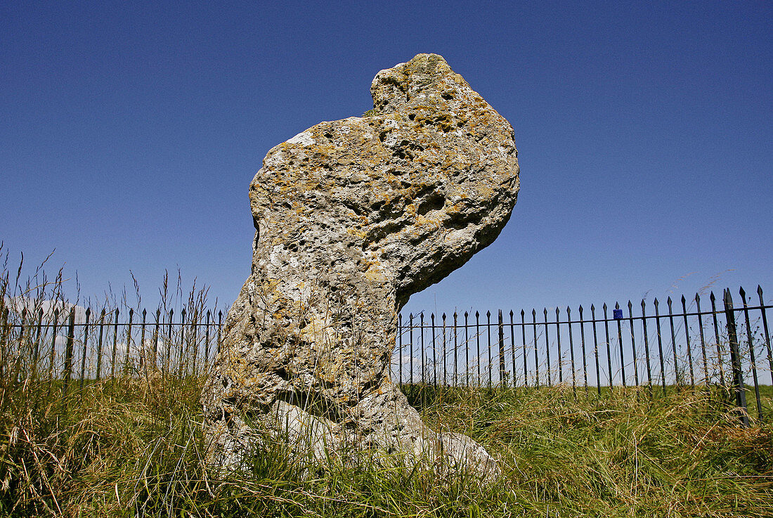 The King Stone, Rollright Stones, Warwickshire, England, UK