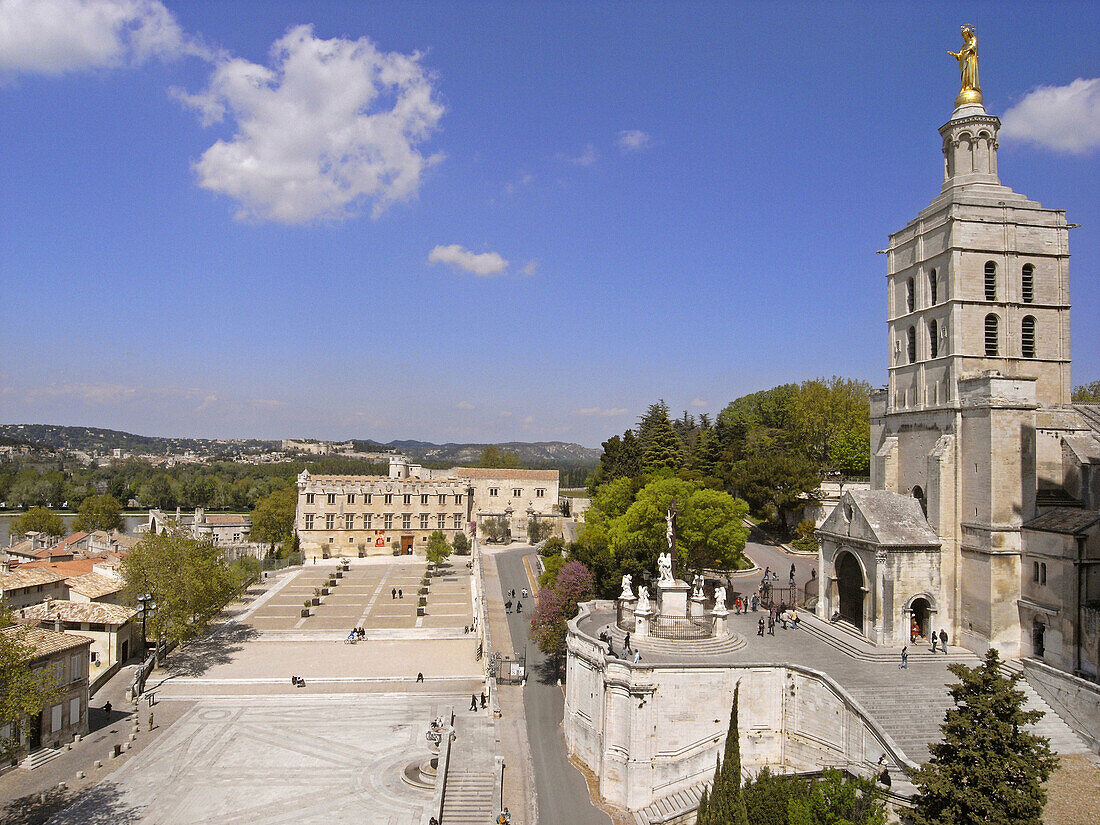 Place du Palais, Avignon, France