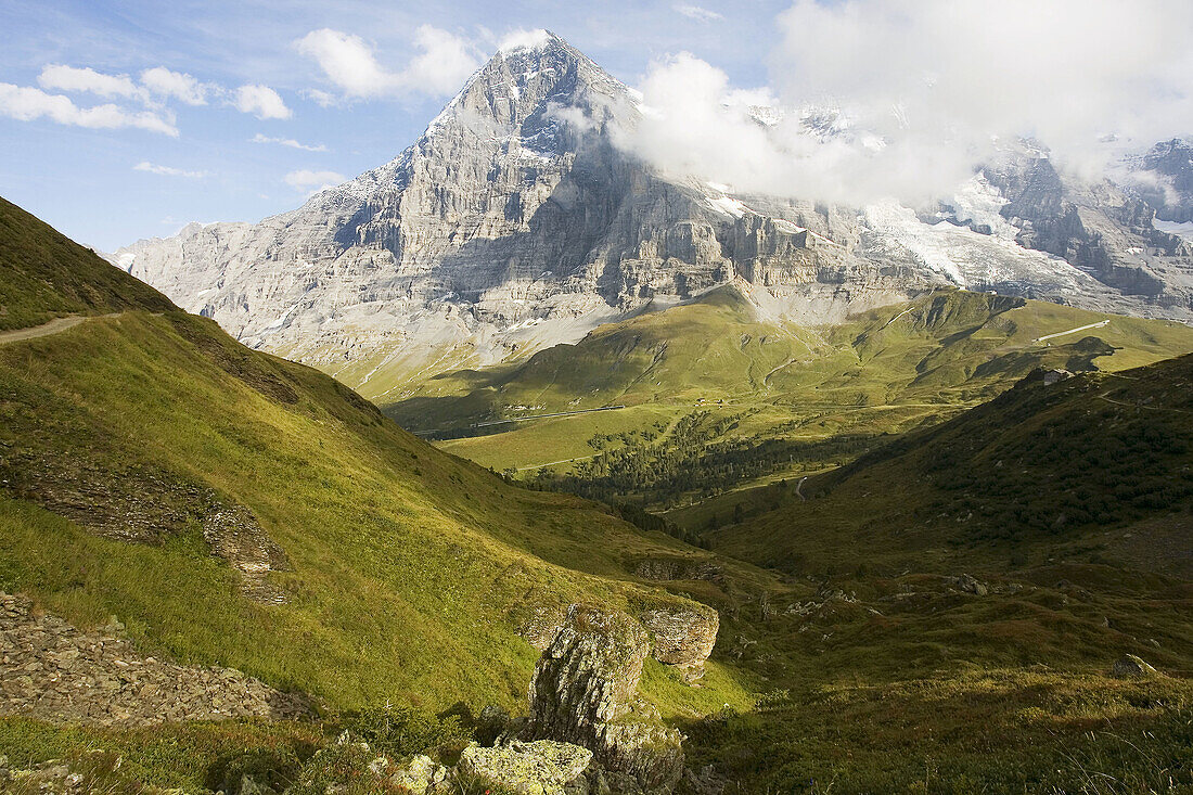 North face of the Eiger, Bernese Oberland, Switzerland