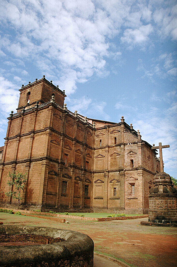 Old Goa Goa, India, the basilica of Bom Jesus