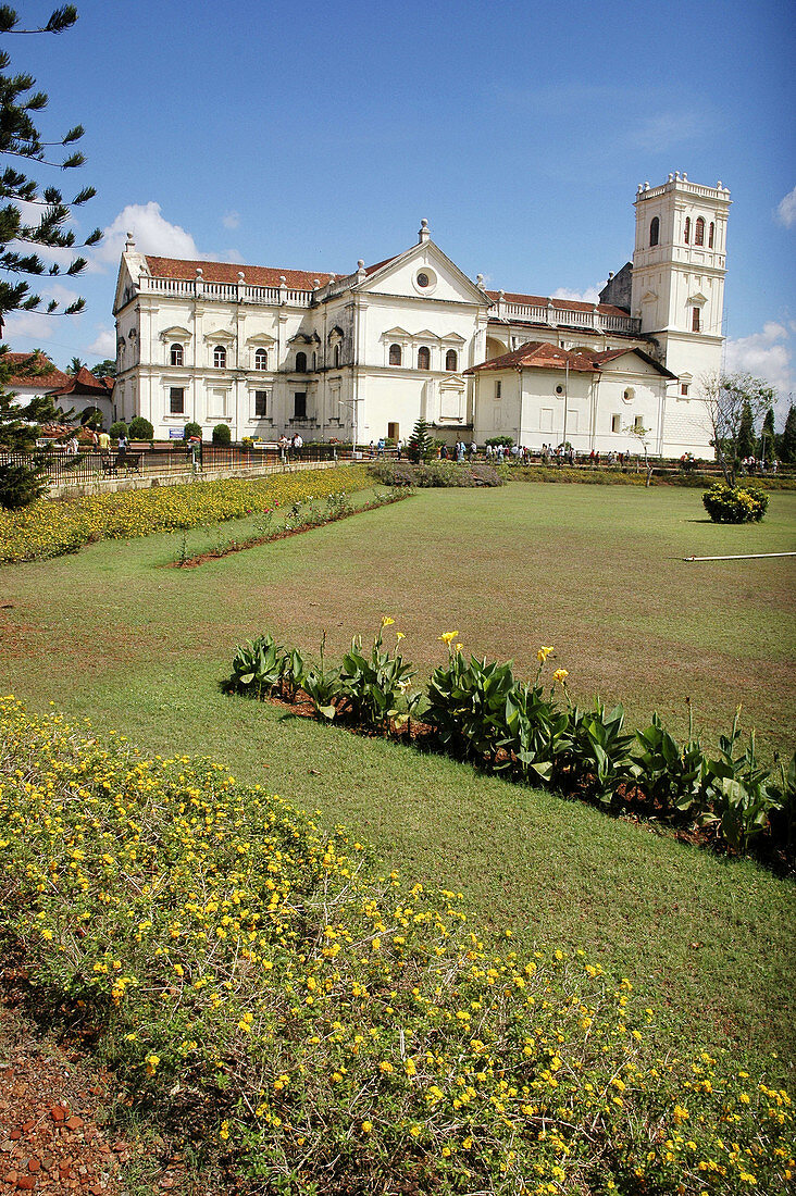 Old Goa Goa, India, the da Sé also St  Catherine cathedral