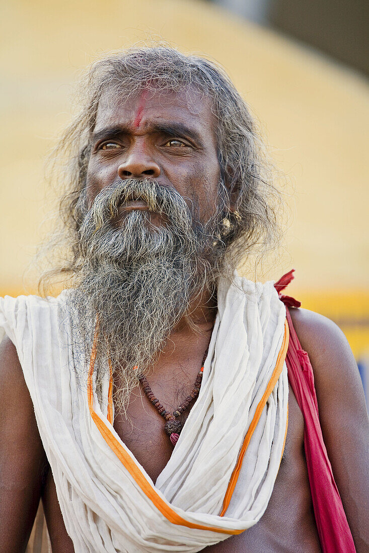Sadhu (Hindu Holy Man), Varanasi, Uttar Pradesh, India