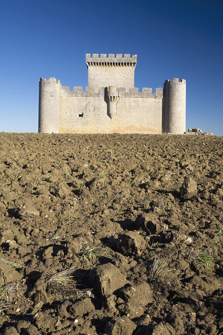 Castle Villalonso, in the province of Zamora. Castilla y Leon. Spain. Europe.