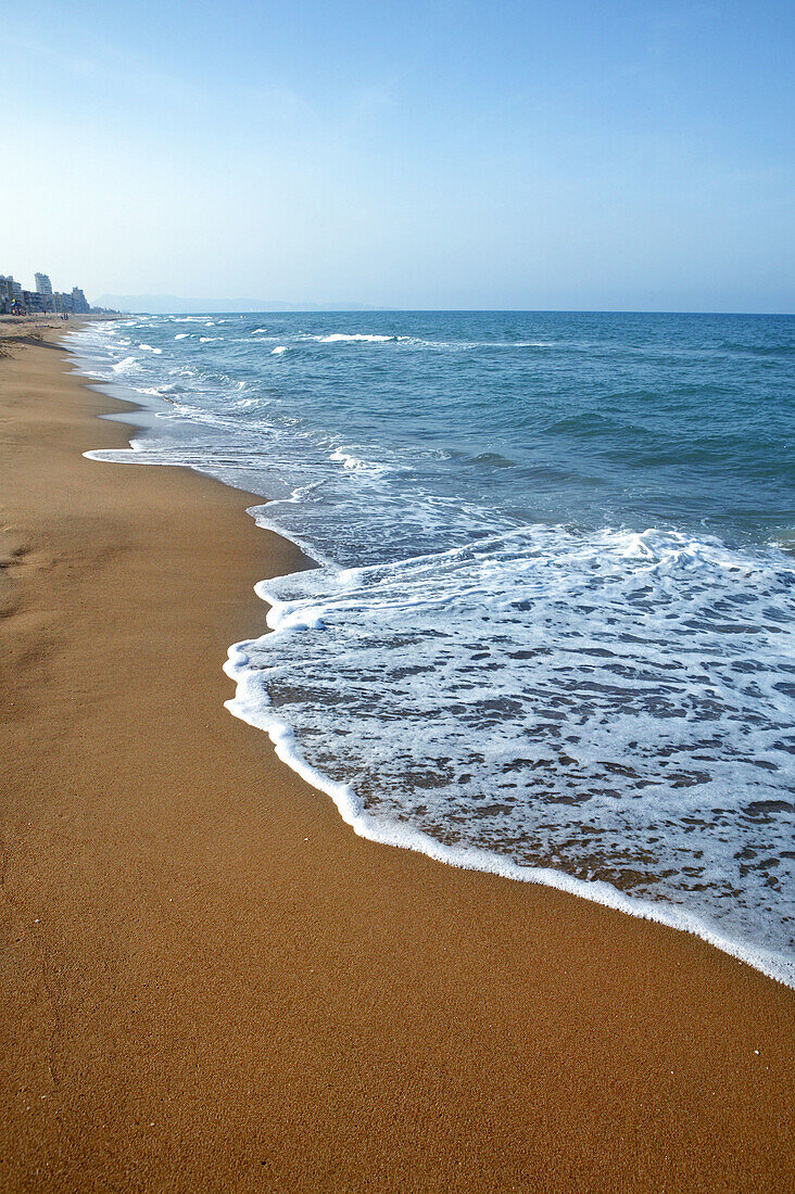 Strand. Comunidad Valenciana, Spanien