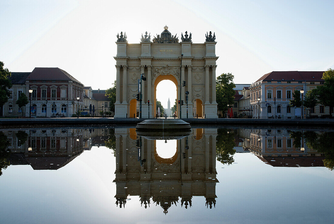 Brandenburg Gate, Luise square, Potsdam, Brandenburg, Germany