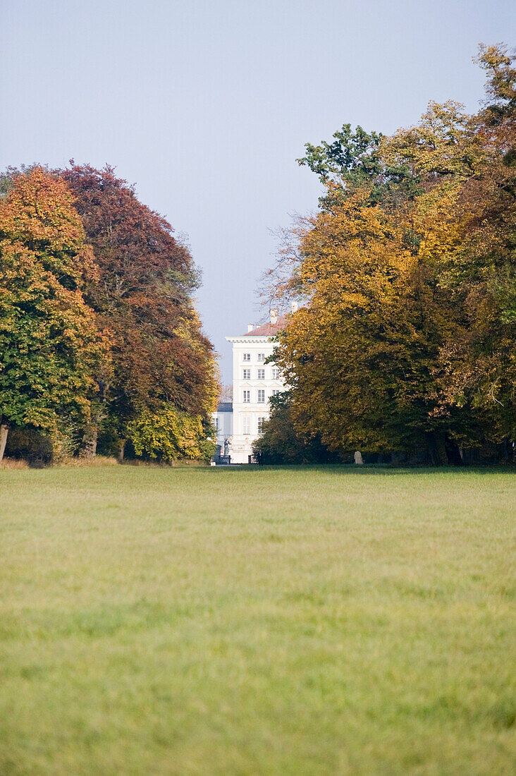Nymphenburg palace in autumn, Munich, Bavaria, Germany