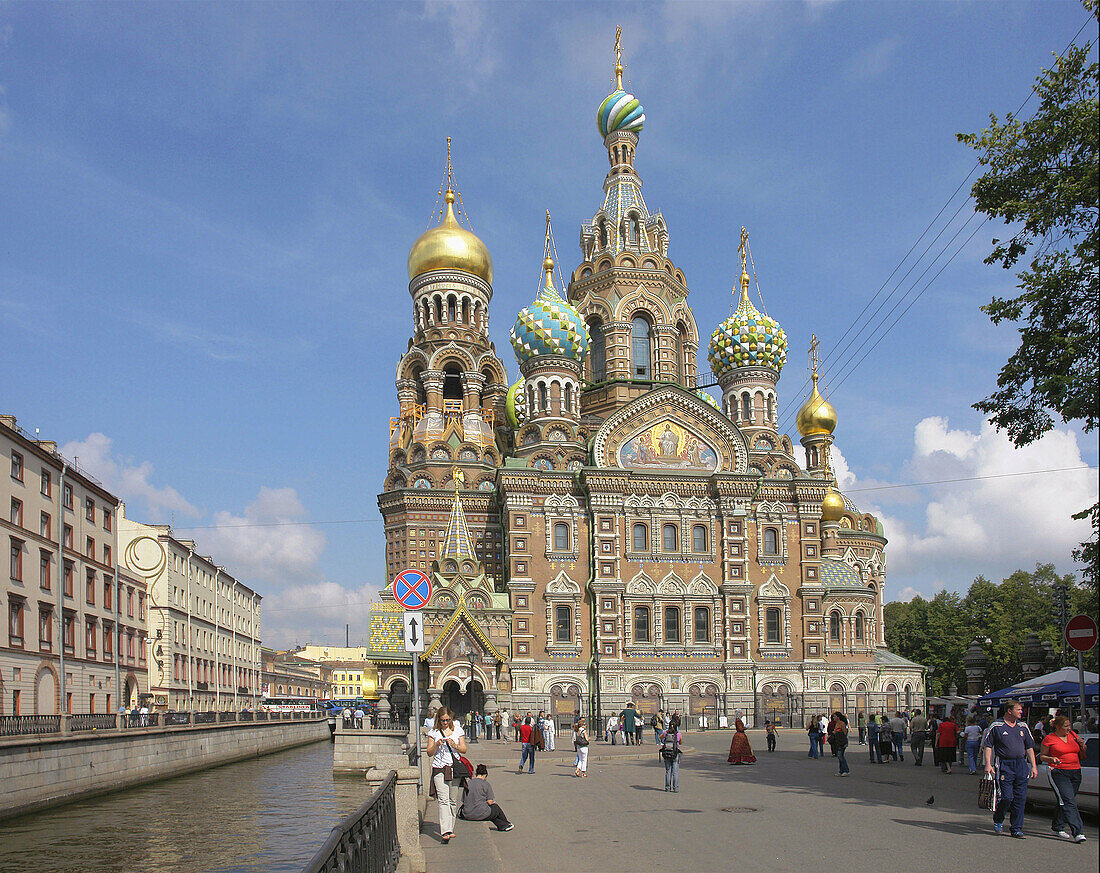 RUSSIA  Church of the Saviour on the Blood, Saint Petersburg