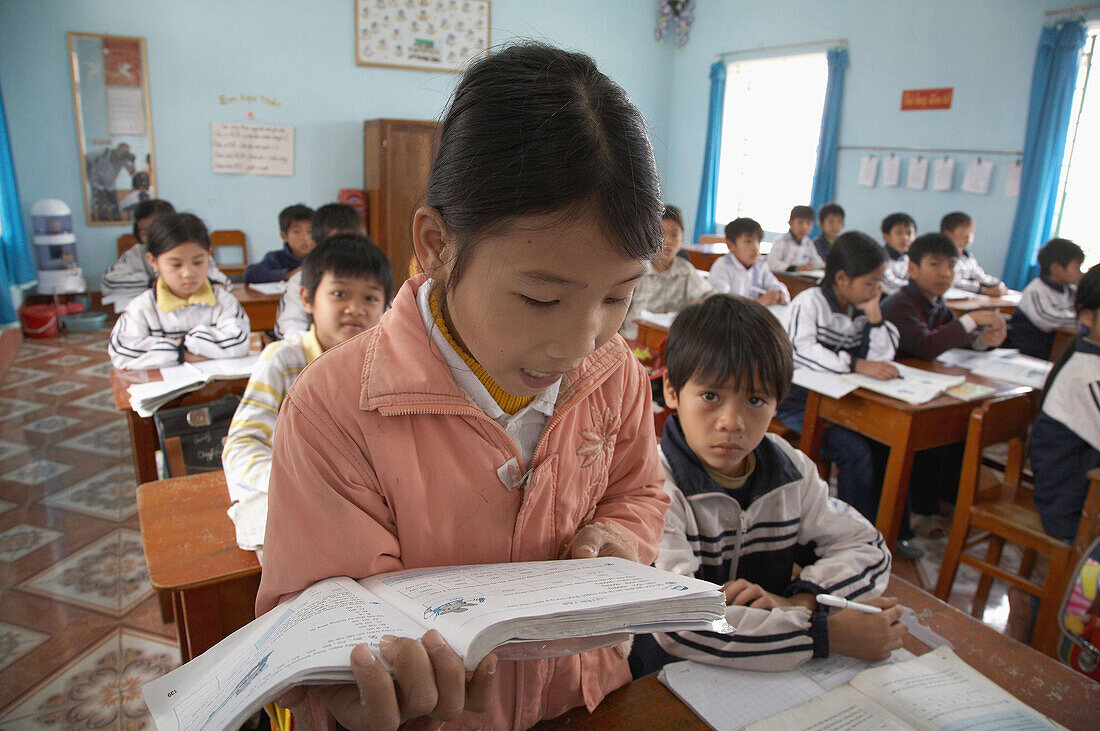 Vietnam  Yen Mo Tu commune primary school, Ninh Binh province