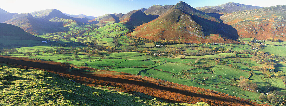 Newlands Valley, Lake District, Cumbria, UK