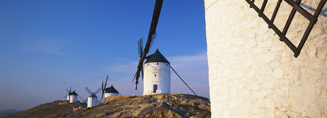 Windmill. Consuegra. Toledo province. La Mancha. Spain