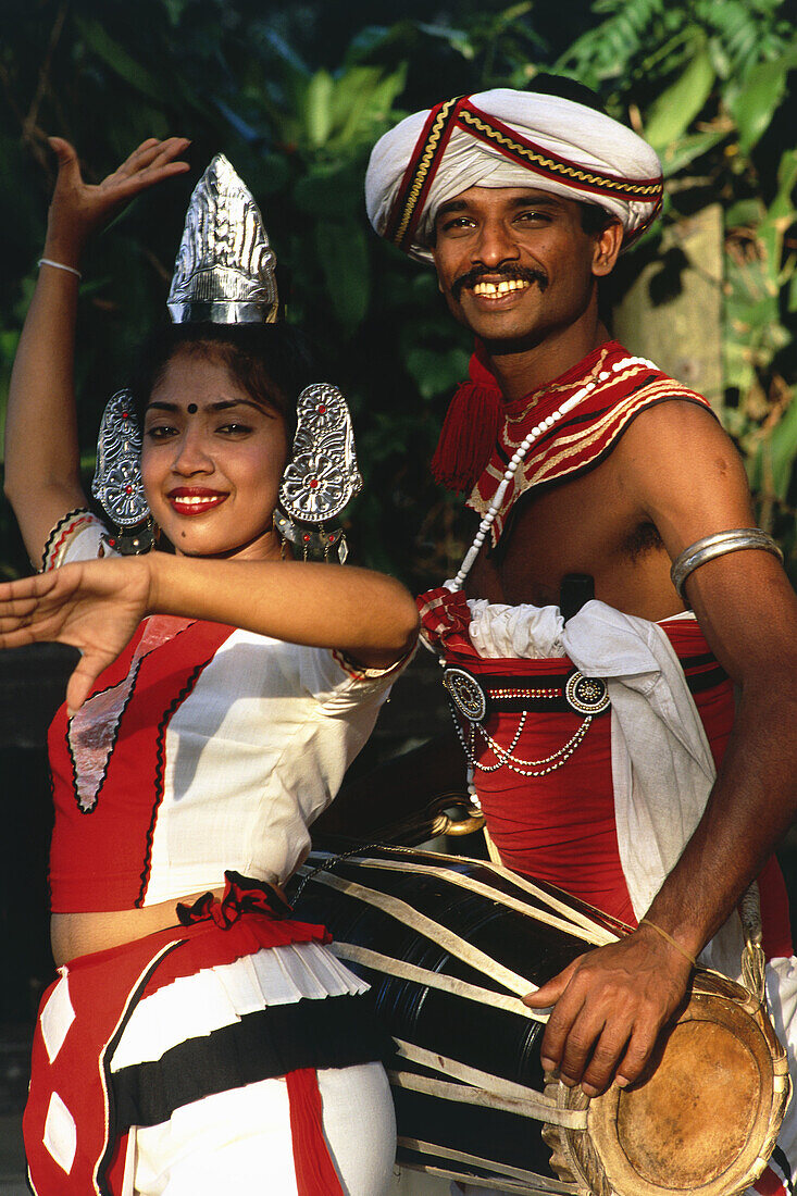 Traditional dancer, Sri Lanka