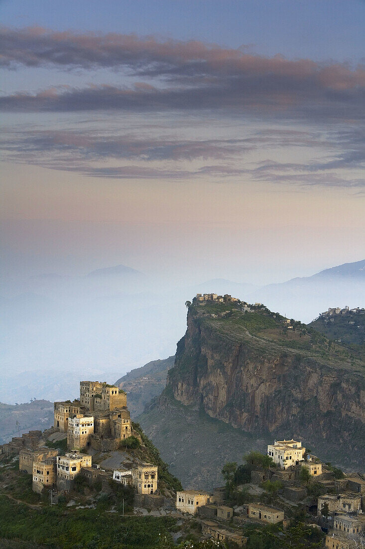 View of village. Al Karn, Al Mahwit Province, Yemen