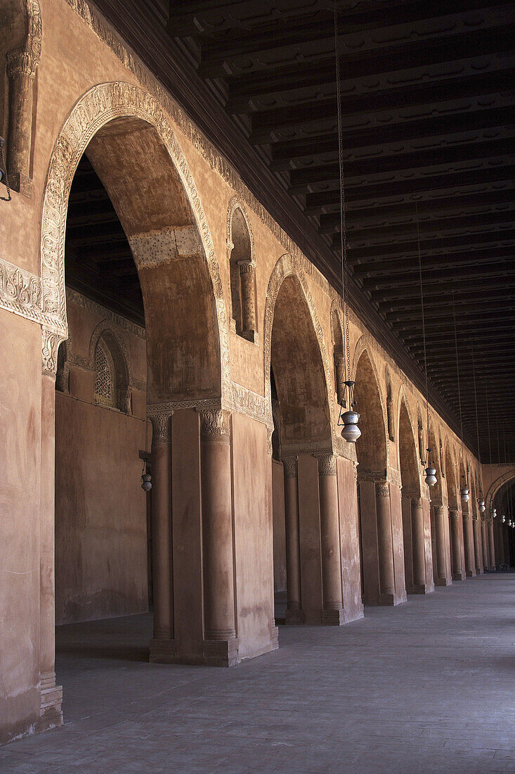 Mosque of Ahamad ibn Tulun, Cairo. Egypt 