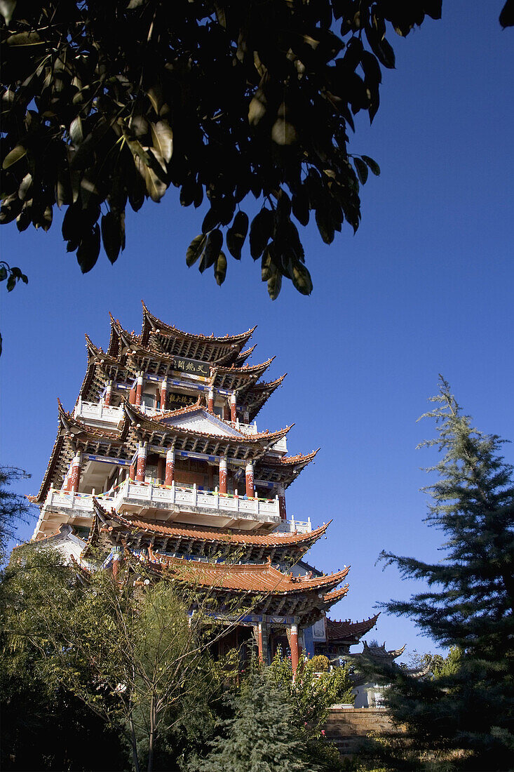 Guanyin (Goddess of Mercy) Temple, Erhai Hu Lake, Dali, Yunnan Province, China