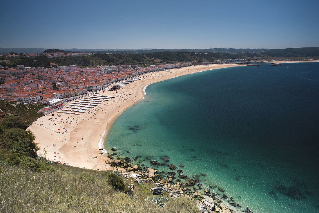 Nazaré beach resort, Estremadura, Portugal