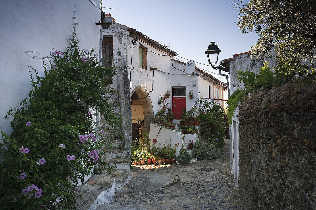 Medieval quarter, Castelo de Vide village, Alentejo, Portugal