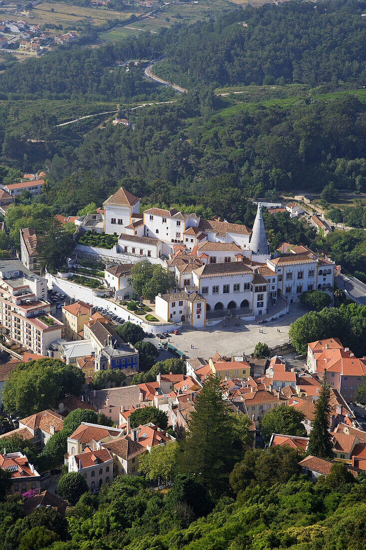 Sintra town and Sintra National Palace UNESCO World Heritage, Portugal