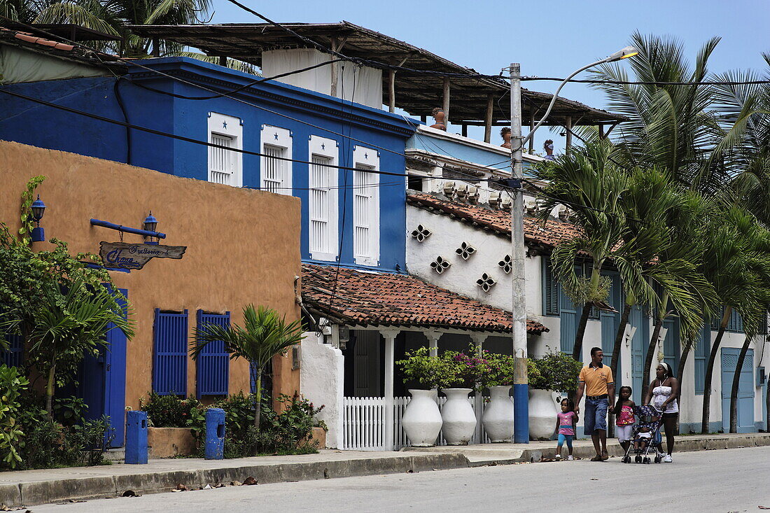 Straßenszene,  Playa El Tirano, Isla de Margarita, Nueva Esparta, Venezuela