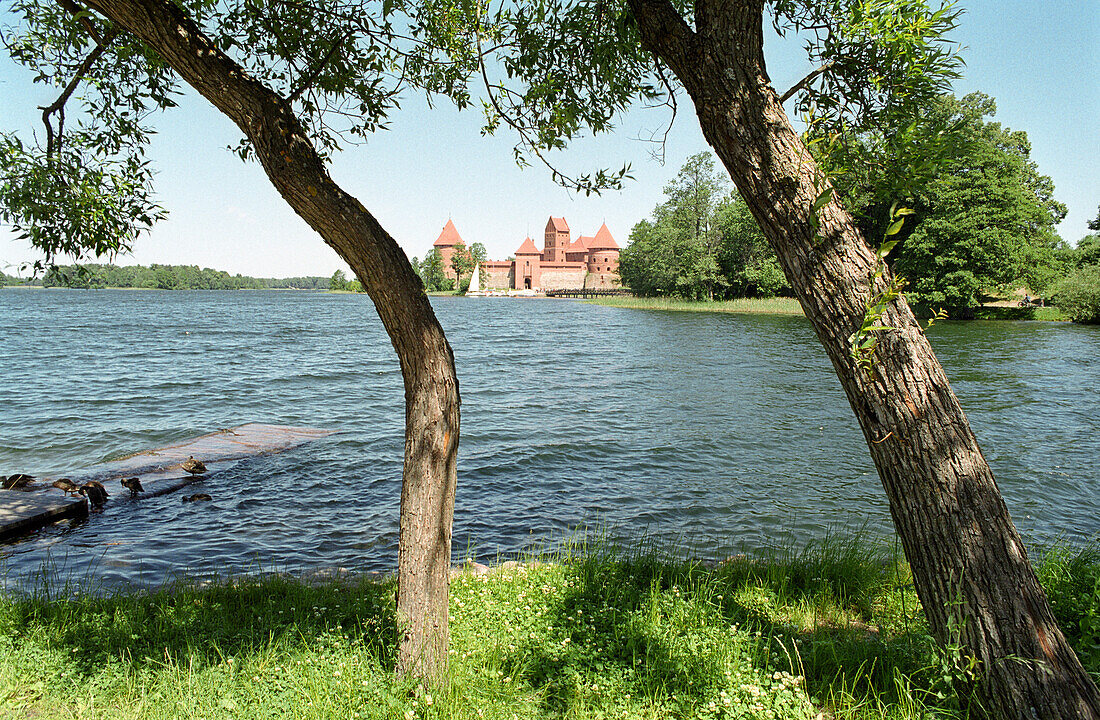 Gotische Inselburg, Insel Trakai, Litauen