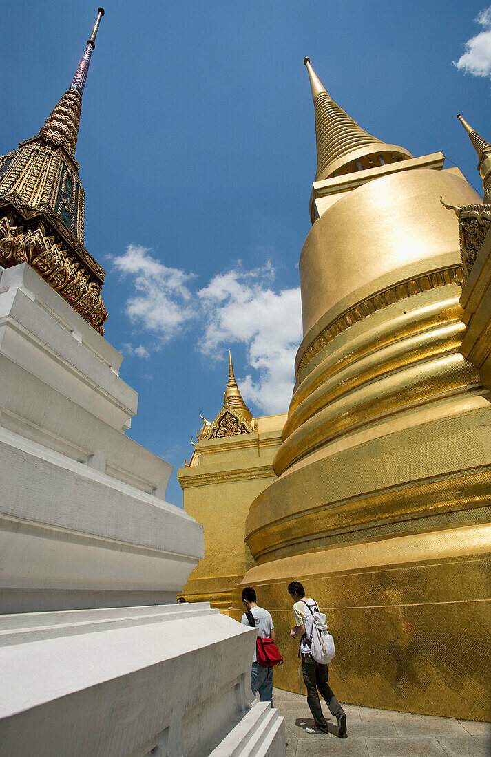 Emerald Buddha Temple, Wat Phra Keo. Bangkok. Thailand