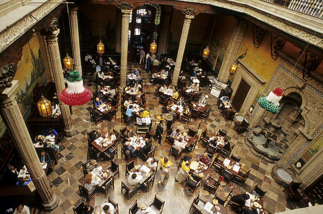 Casa de los Azulejos (House of Tiles) restaurant. Mexico City, Mexico