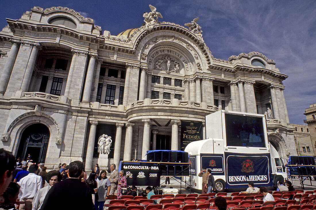 Palacio de Bellas Artes. Historical Centre. Mexico City. Mexico.