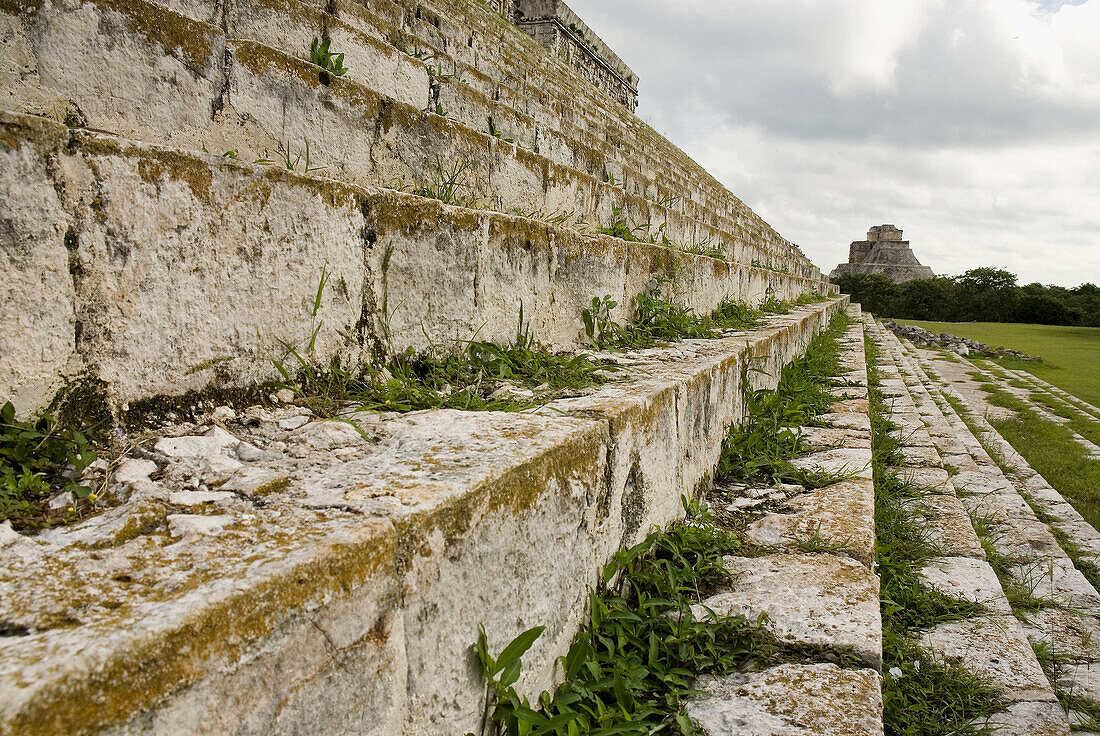 Mayan ruins. Puuc Road. Uxmal. Yucatan. Mexico.