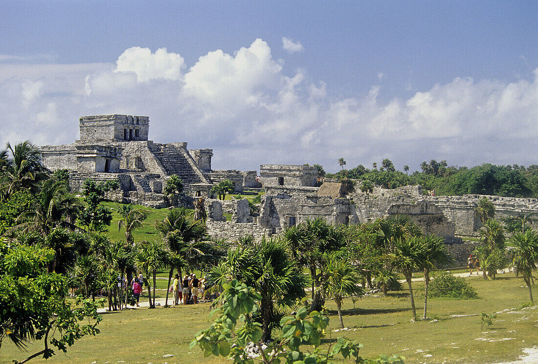 Mayan ruins. Tulum. Quintana Roo. Mexico.