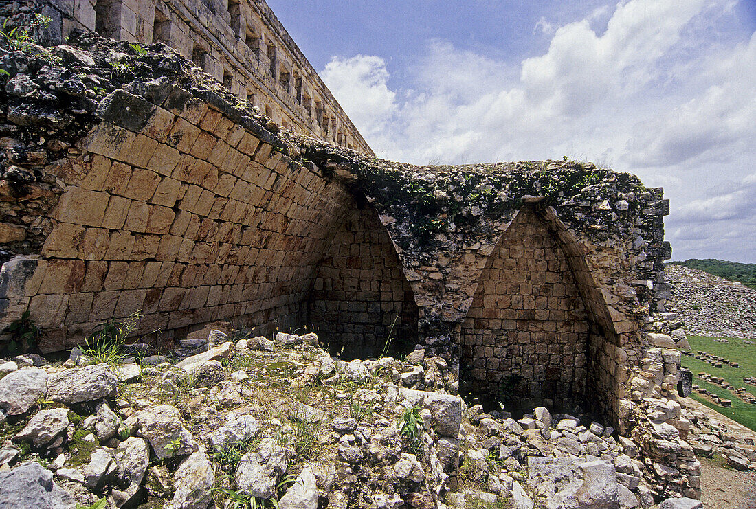 Mayan ruins of Kabah. Puuc Road. Yucatan. Mexico