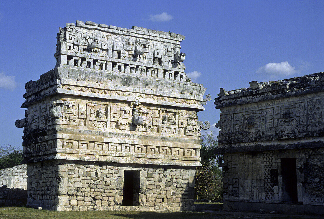 The Nunnery, Mayan ruins of Chichén Itzá. Yucatán, Mexico