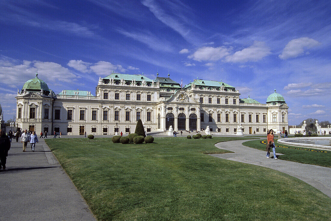 Belvedere Palace, Vienna. Austria