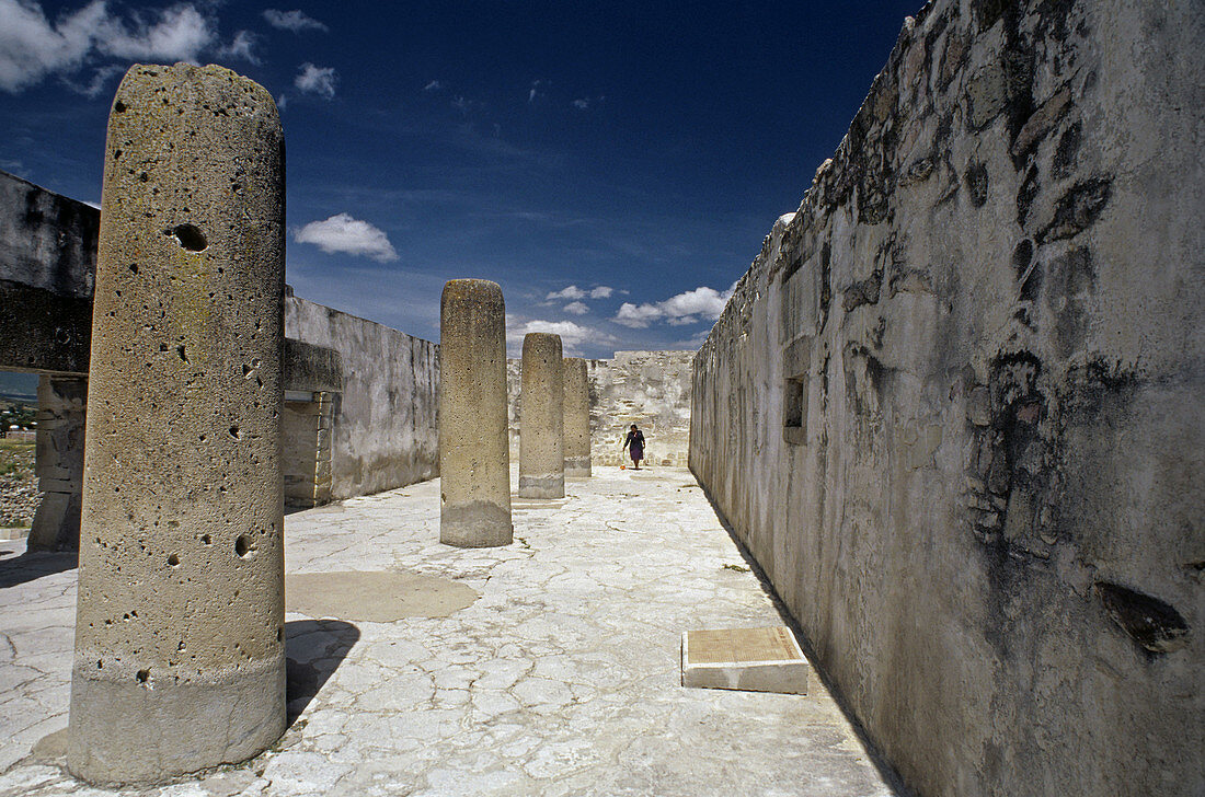 Mitla archaeological site. Oaxaca, Mexico
