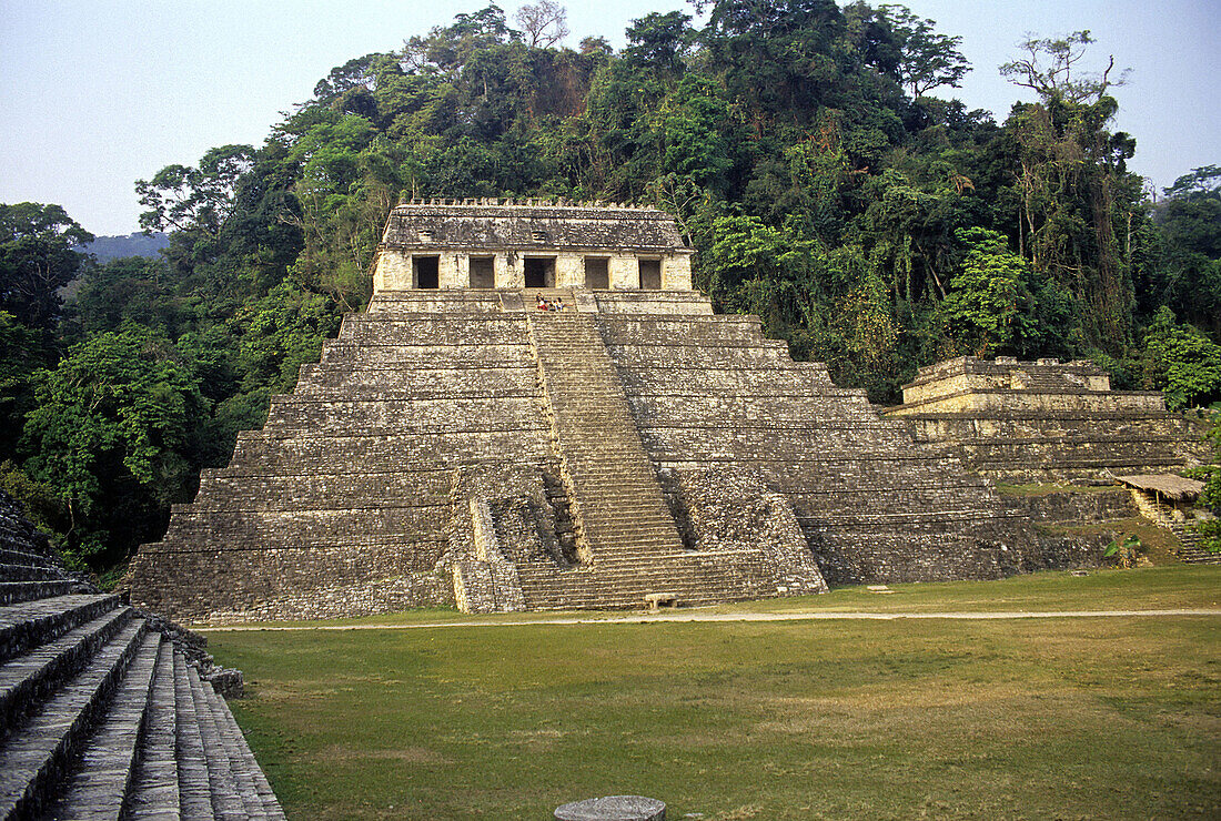 Palenque Maya archaeological site. Chiapas, Mexico