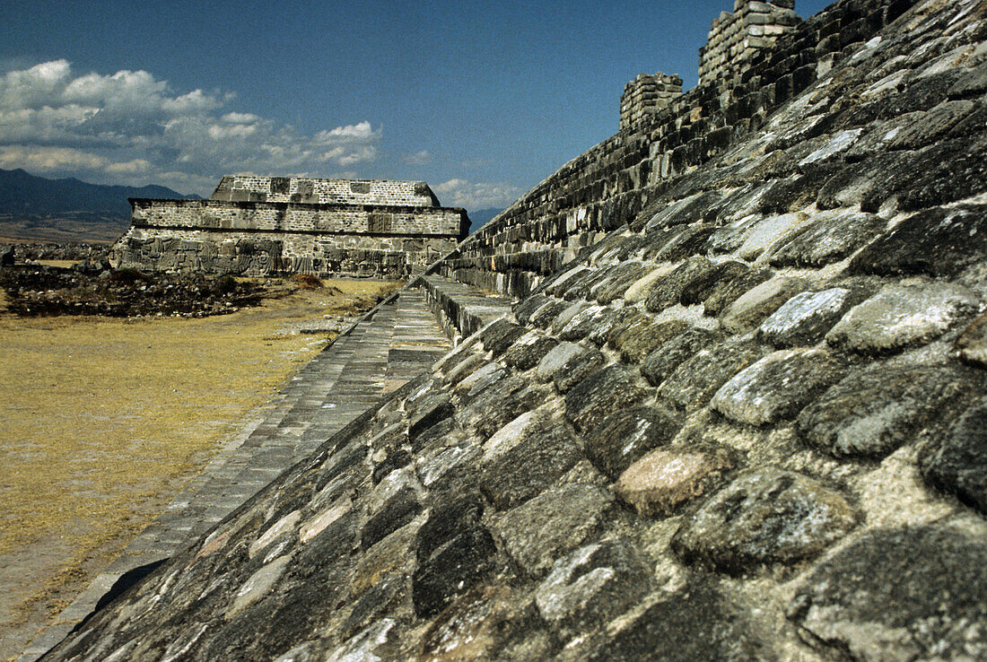 Xochicalco pre-Columbian archaeological site. Morelos, Mexico