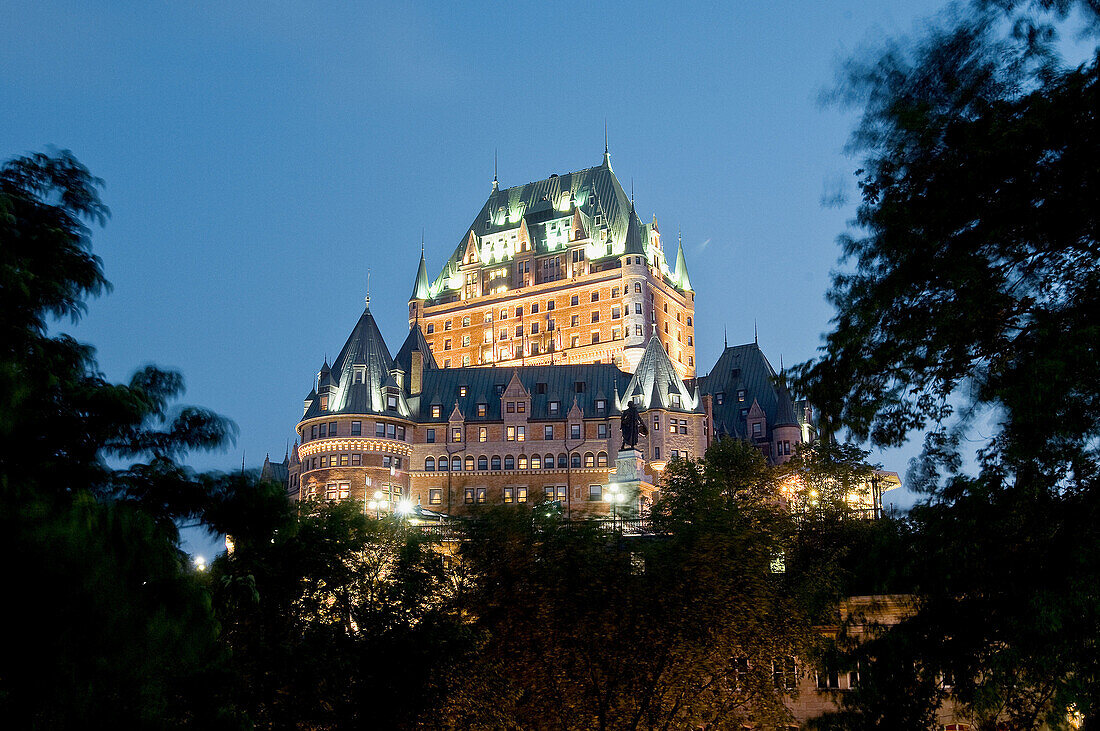 Chateau Frontenac,  Quebec City. Quebec,  Canada