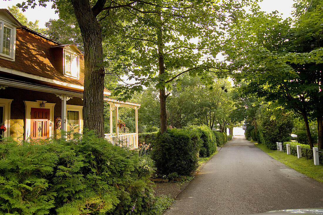 House,  Sainte-Petronille,  Île d´Orleans. Quebec,  Canada