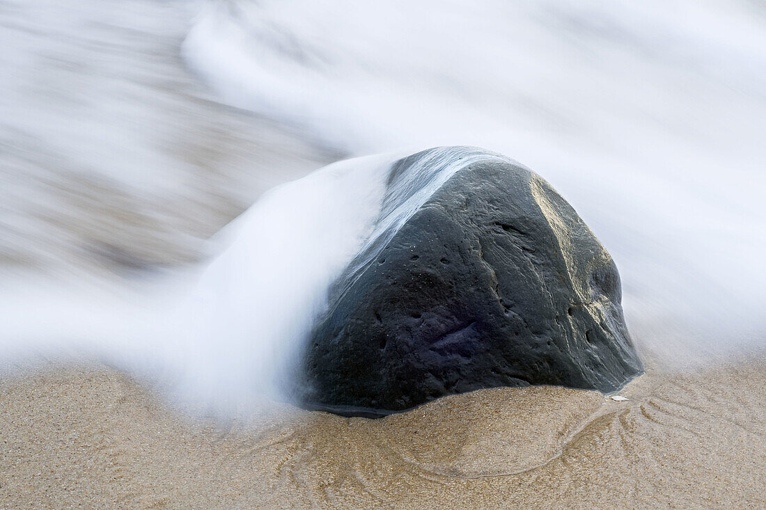 Beach, Elements, Eroded, Erosion, Movement, Natural, Nature, Rock, Sand, Sea, Stone, Water, A75-828819, agefotostock 