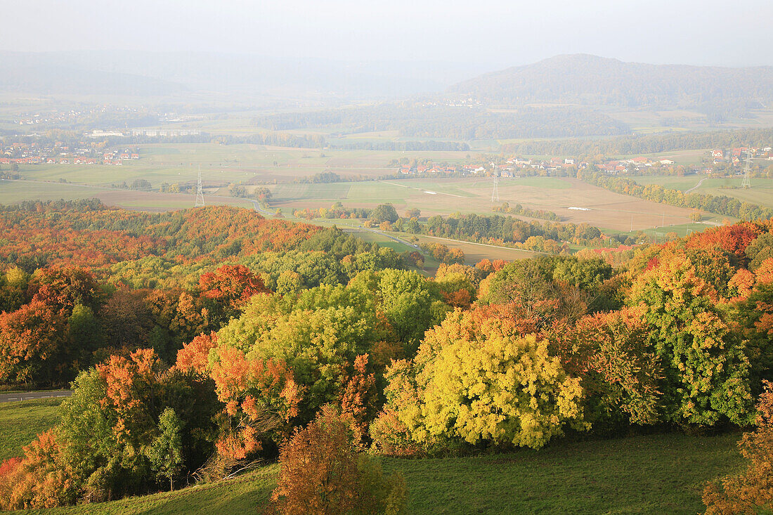 Autumnscene in Upperfrankonia,  Bavaria,  Germany