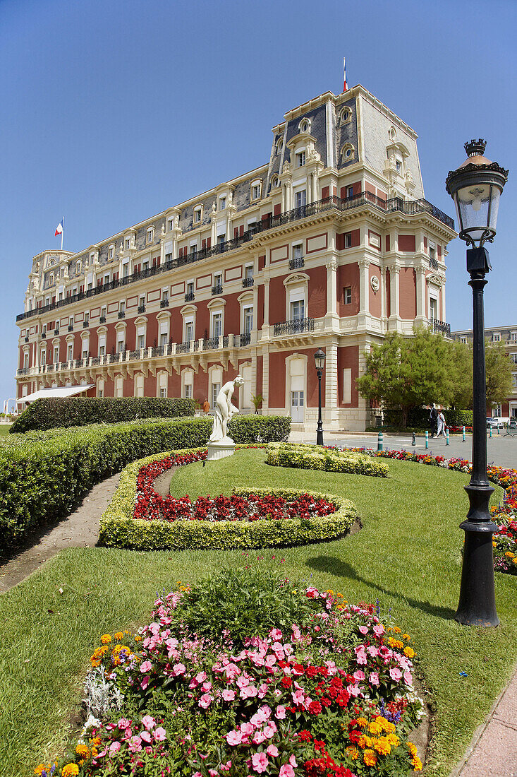 Hôtel du Palais, Biarritz. Aquitanien, Pyrenäen-Atlantiques, Frankreich