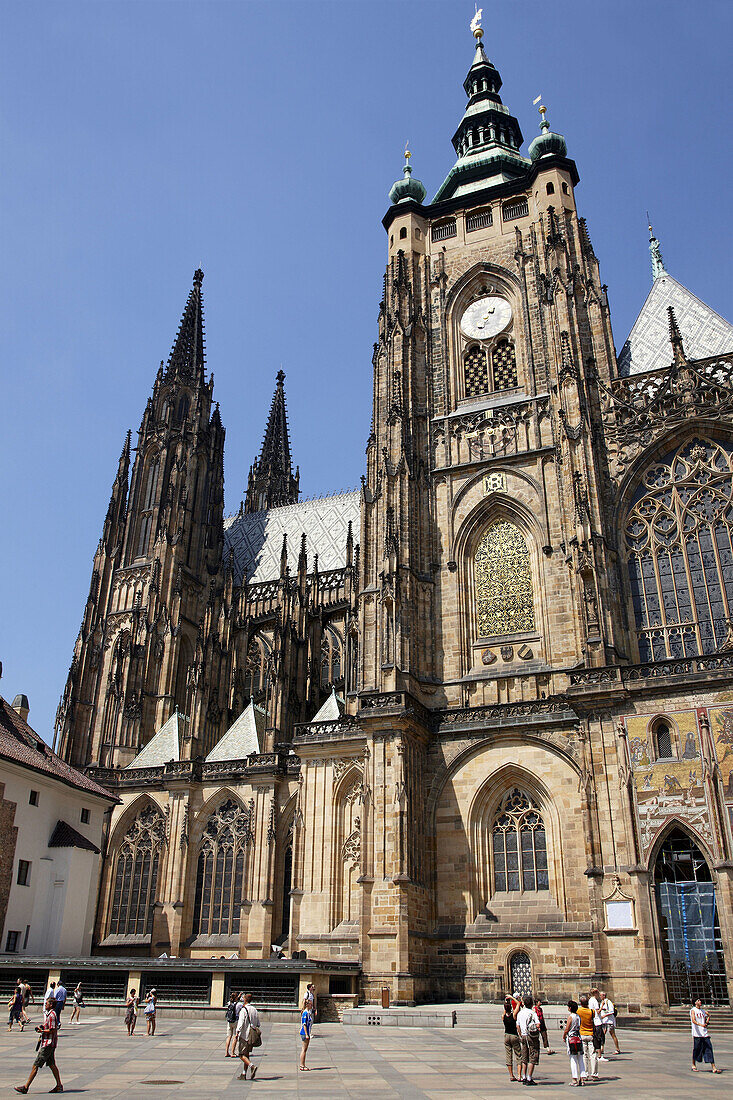 St. Vitus cathedral, Prague Castle, Prague, Czech Republic